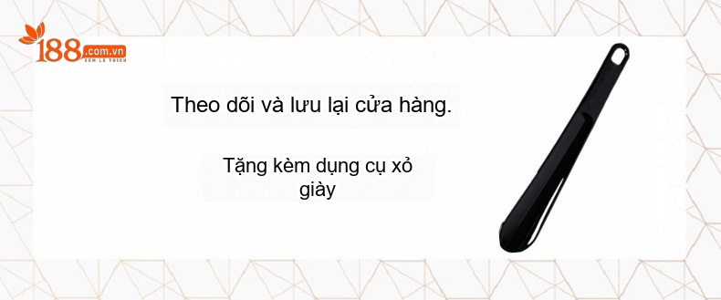 Giày Tây Buộc Dây Nam Da Bò Chiều Cao Đế Khoảng 3cm Màu Đen, Nâu chi tiết 2