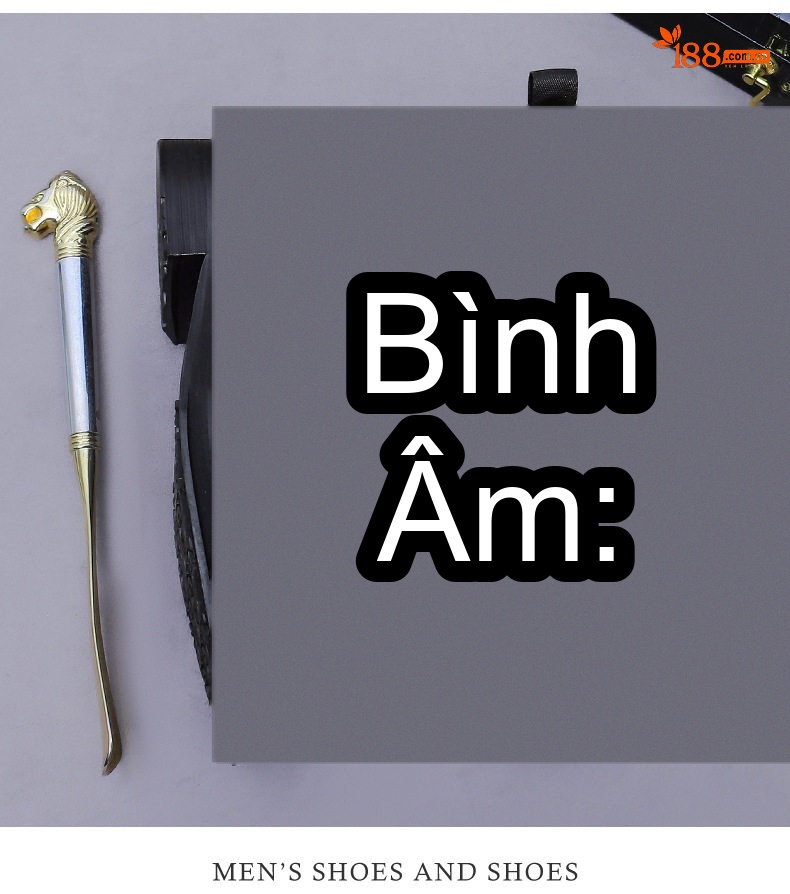 Giày Tây Buộc Dây Nam Da Bò Chiều Cao Đế Khoảng 3cm Màu Đen, Nâu chi tiết 14
