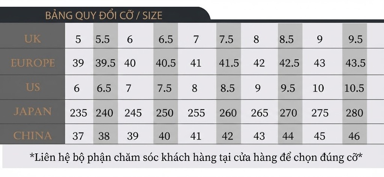 Giày Tây Buộc Dây Nam Da Bò Chiều Cao Đế Khoảng 3cm Màu Nâu, Đen chi tiết 5