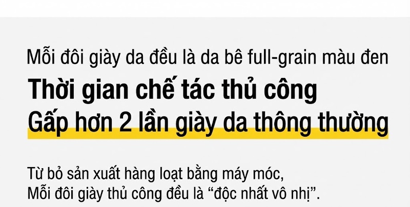 Giày Tây Buộc Dây Nam Da Bò Dập Vân Cá Sấu Chiều Cao Đế Khoảng 3cm Màu Nâu chi tiết 9