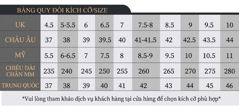Giày Tây Buộc Dây Nam Da Bò Đế Dày Chiều Cao Đế Khoảng 4cm Màu Đen, Nâu chi tiết 3