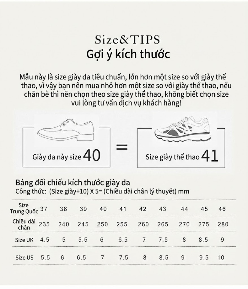 Giày Tây Buộc Dây Nam Da Bò Lớp Đầu Chiều Cao Đế Khoảng 3.5cm Màu Đen, Nâu Đỏ chi tiết 17