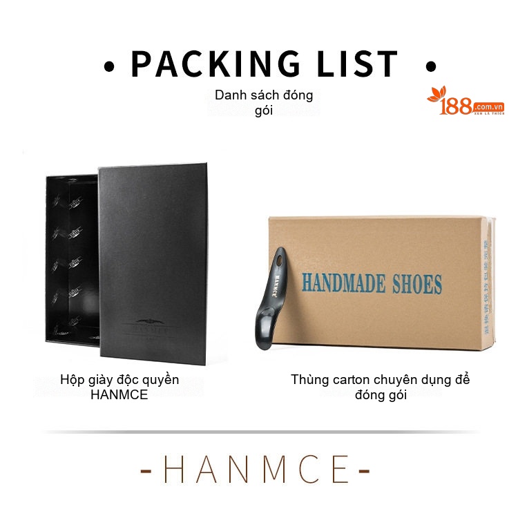 Giày Tây Buộc Dây Nam Da Bóng Brogue Chiều Cao Đế Khoảng 3cm Màu Đen, Xám chi tiết 15