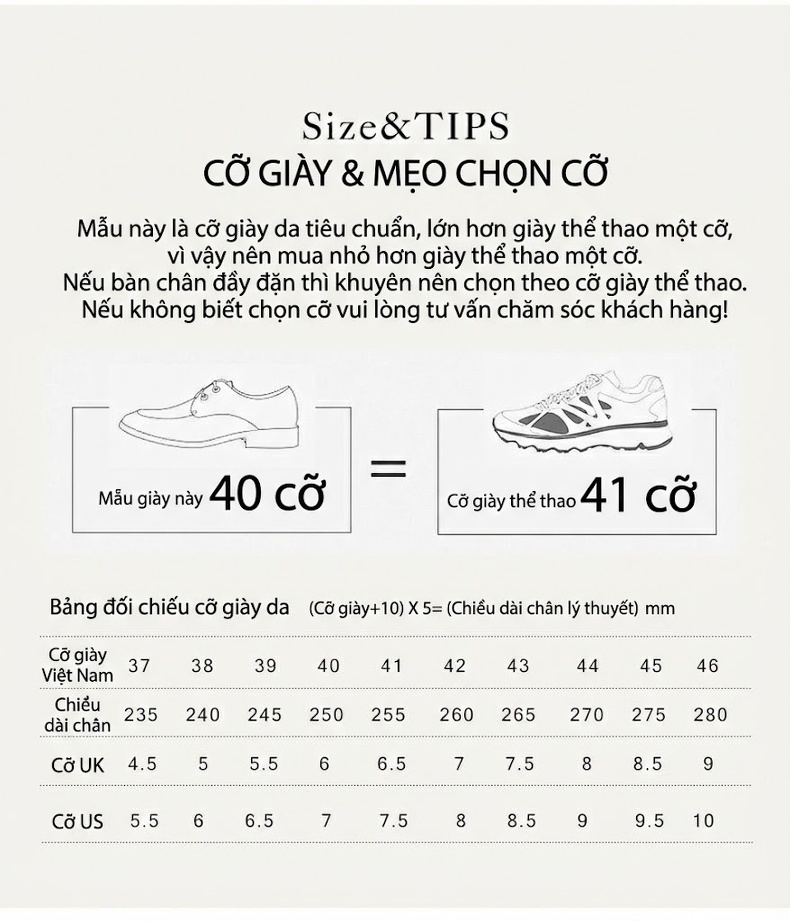 Giày Tây Buộc Dây Nam Da Bóng Brogue Chiều Cao Đế Khoảng 4cm Màu Đen, Nâu chi tiết 23