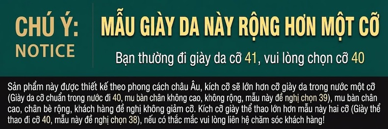 Giày Tây Buộc Dây Nam Da Bóng Chiều Cao Đế Khoảng 3cm Màu Đen, Nâu, Đỏ chi tiết 15