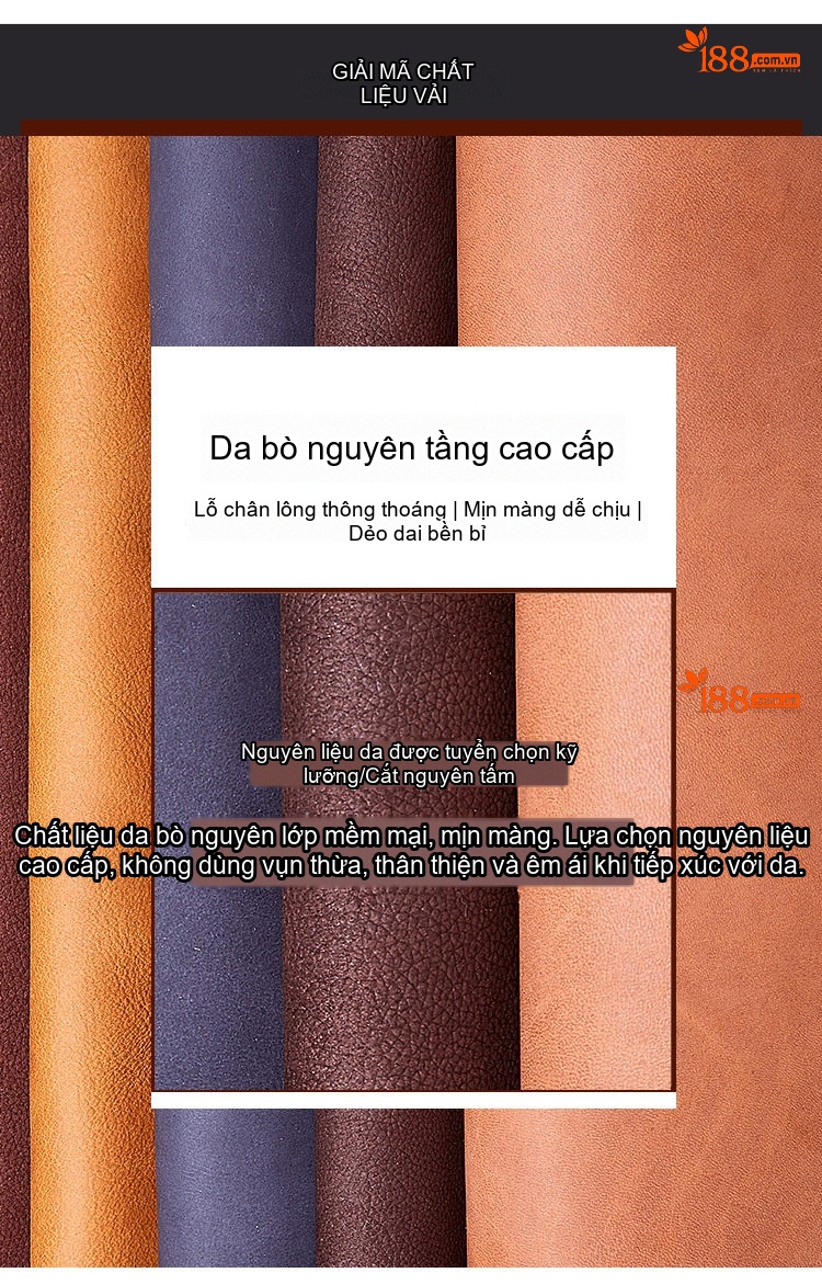 Giày Tây Buộc Dây Nam Da Bóng Chiều Cao Đế Khoảng 3cm Màu Nâu chi tiết 5