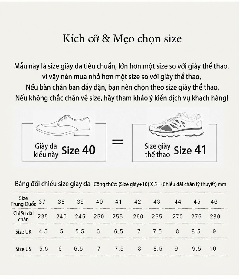 Giày Tây Buộc Dây Nam Da Thật Bóng Chiều Cao Đế Khoảng 3cm Màu Đen chi tiết 16