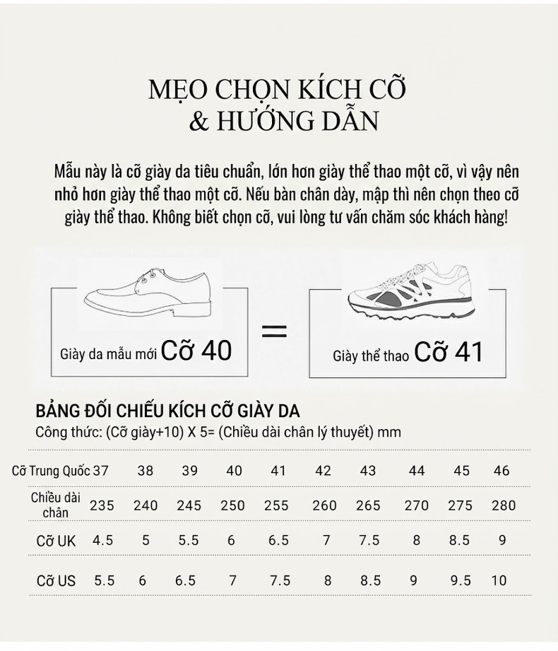 Giày Tây Buộc Dây Nam Da Thật Brogue Chiều Cao Đế Khoảng 4cm Màu Đen, Nâu chi tiết 19