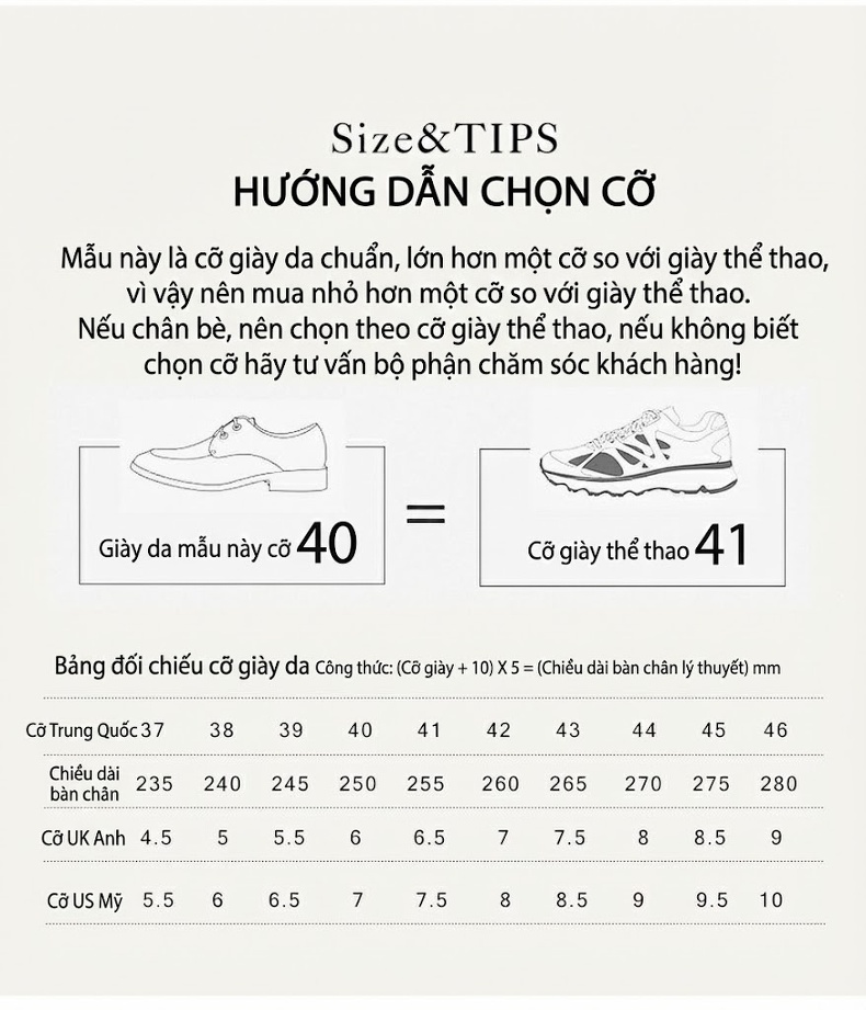 Giày Tây Buộc Dây Nam Da Thật Cao Cấp Mũi Nhọn Oxford Chiều Cao Đế Khoảng 3cm Màu Đen, Nâu chi tiết 18
