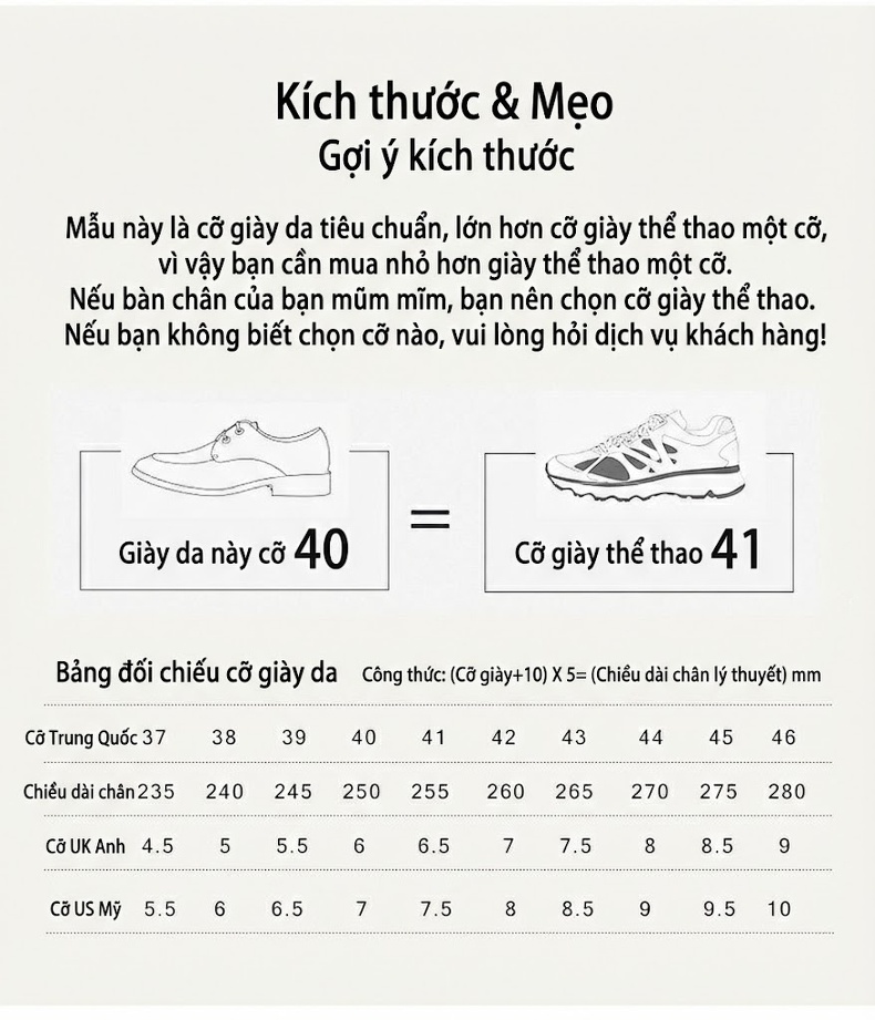 Giày Tây Buộc Dây Nam Da Thật Chiều Cao Đế Khoảng 3cm Màu Đen, Nâu chi tiết 33