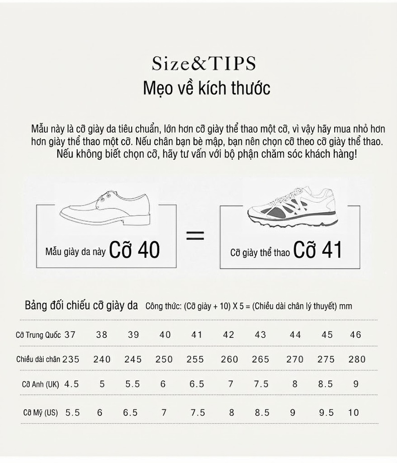 Giày Tây Buộc Dây Nam Da Thật Da Bóng Chiều Cao Đế Khoảng 3cm Màu Đen chi tiết 21