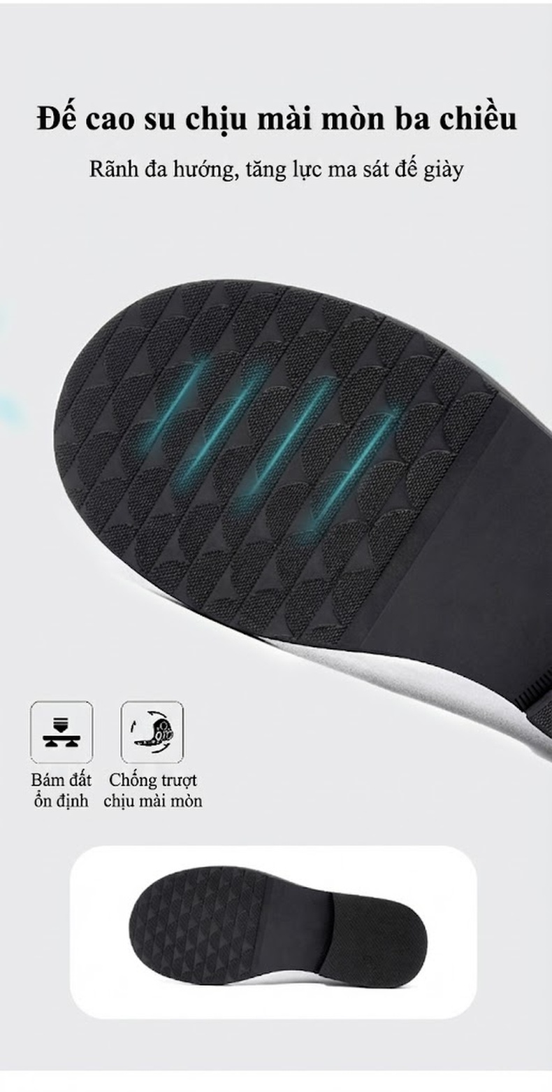 Giày Tây Buộc Dây Nam Da Thật Da Bóng Chiều Cao Đế Khoảng 3cm Màu Đen, Nâu chi tiết 10