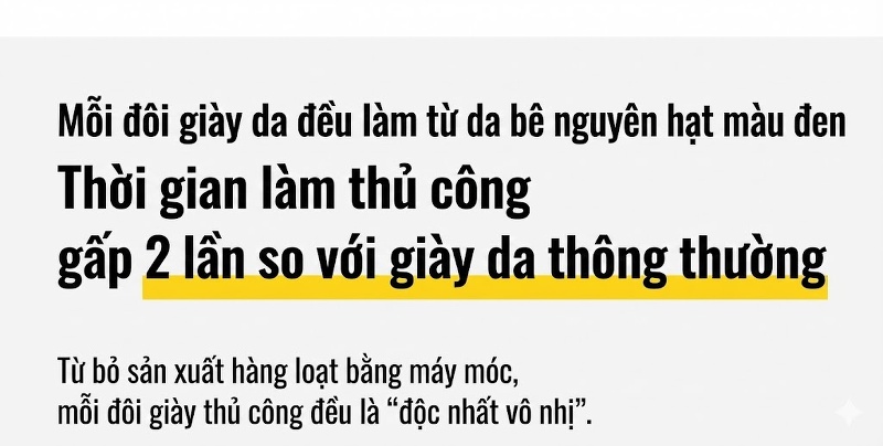 Giày Tây Buộc Dây Nam Da Thật Mềm Mại Thoáng Khí Chiều Cao Đế Khoảng 3cm Màu Đen chi tiết 11