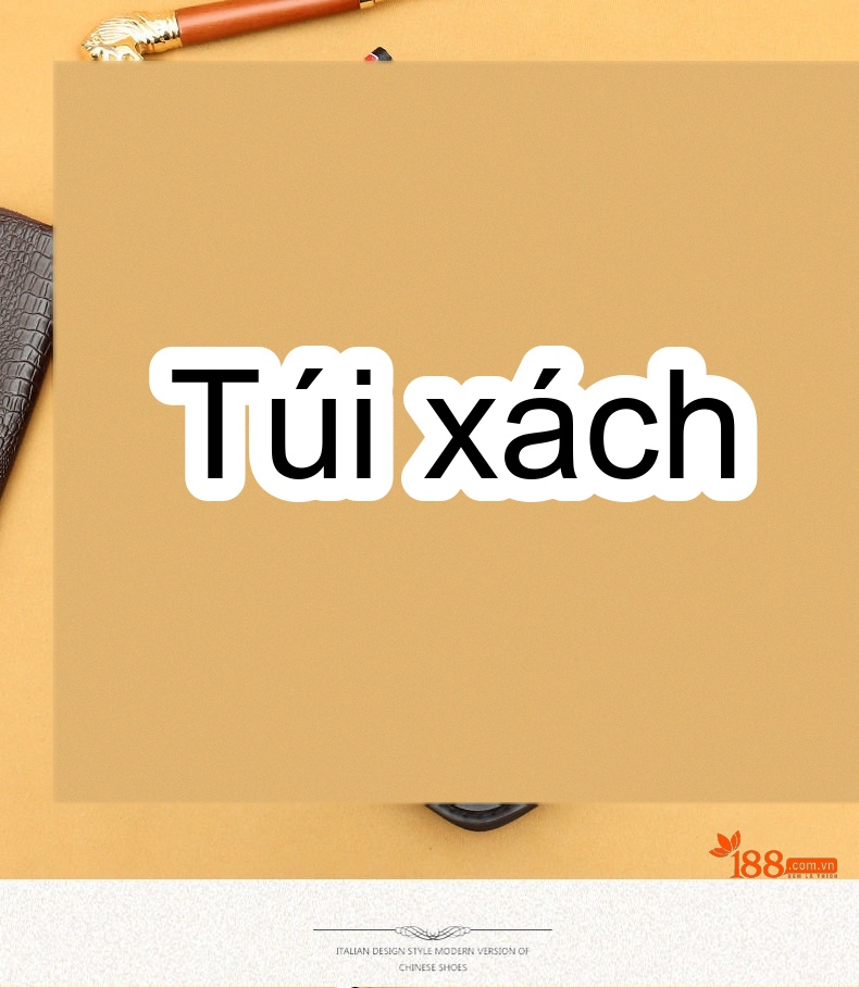 Giày Tây Buộc Dây Nam Da Thật Mũi Vuông Chiều Cao Đế Khoảng 4cm Màu Đen, Nâu chi tiết 14