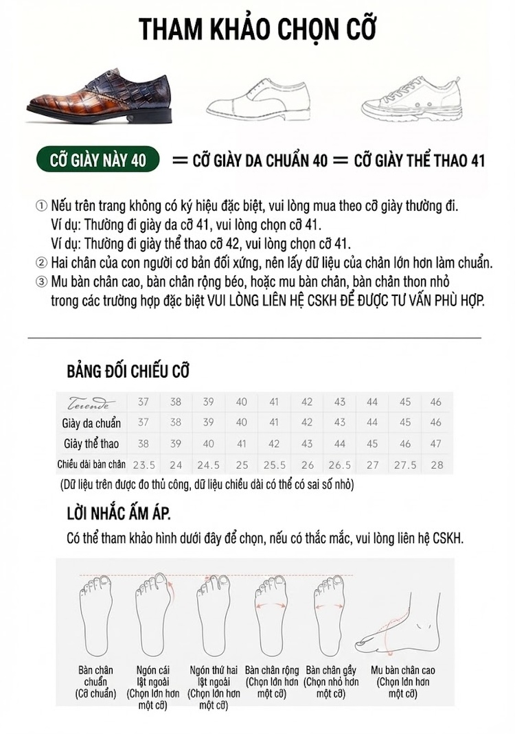 Giày Tây Buộc Dây Nam Da Thật Vân Cá Sấu Chiều Cao Đế Khoảng 3cm Màu Nâu, Đen chi tiết 4