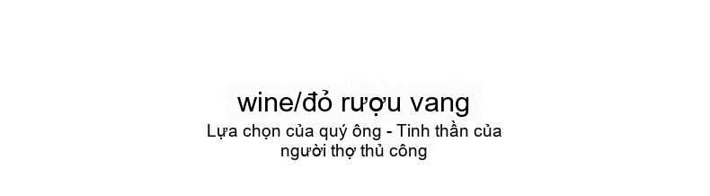 Giày Tây Nam Da Bò Bề Mặt Bóng Khóa Cài Chiều Cao Đế Khoảng 3cm Màu Đen, Đỏ Rượu chi tiết 4