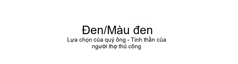 Giày Tây Nam Da Bò Bề Mặt Bóng Khóa Cài Chiều Cao Đế Khoảng 3cm Màu Đen, Đỏ Rượu chi tiết 12