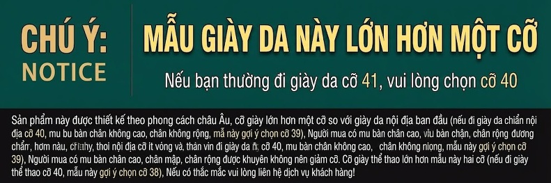 Giày Tây Nam Da Bóng Khóa Kim Loại Chiều Cao Đế Khoảng 3cm Màu Đen, Đỏ Rượu chi tiết 10