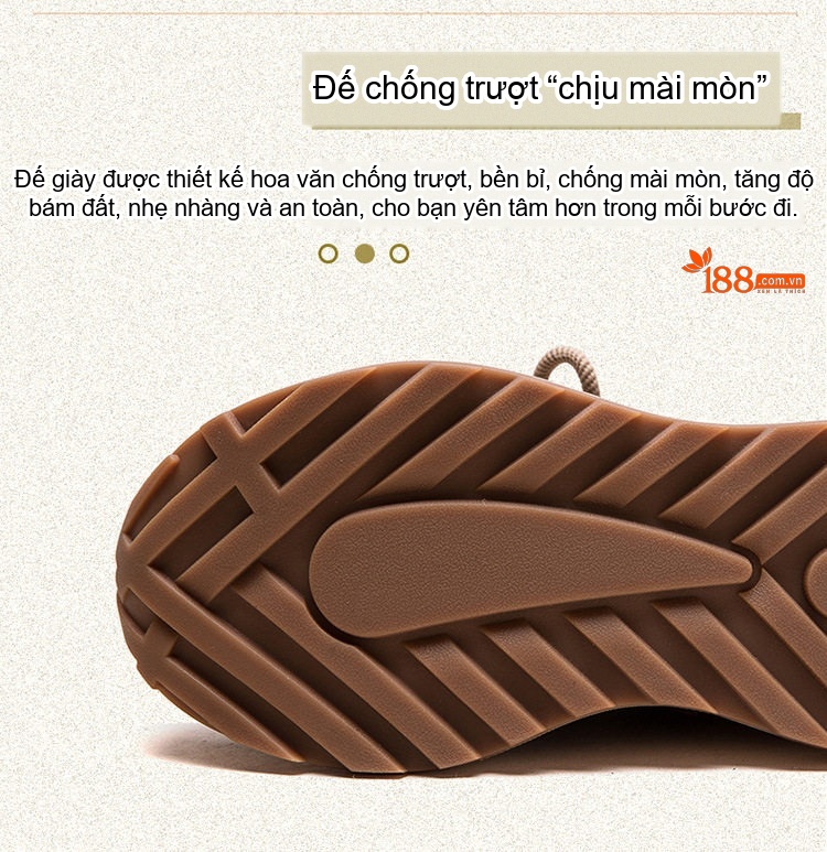 Giày Thể Thao Nữ Da Bò Đế Dày Phong Cách Retro Chiều Cao Đế Khoảng 4cm Màu Đen, Nâu chi tiết 5