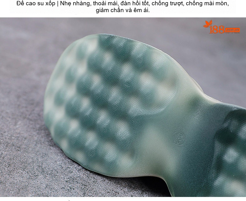 Giày Thể Thao Nữ Da Bò Lưới Thoáng Khí Chiều Cao Đế Khoảng 5cm Màu Trắng Kem, Xanh Lá, Cam chi tiết 7