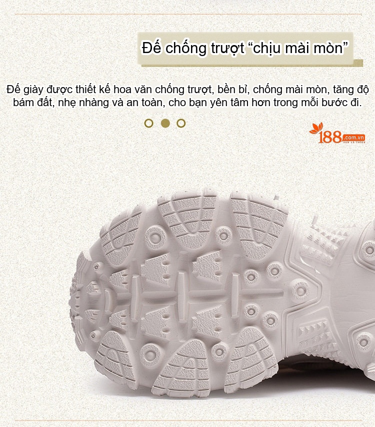 Giày Thể Thao Nữ Đế Cao Phong Cách Âu Mỹ Chiều Cao Đế Khoảng 5cm Màu Đen, Trắng chi tiết 4