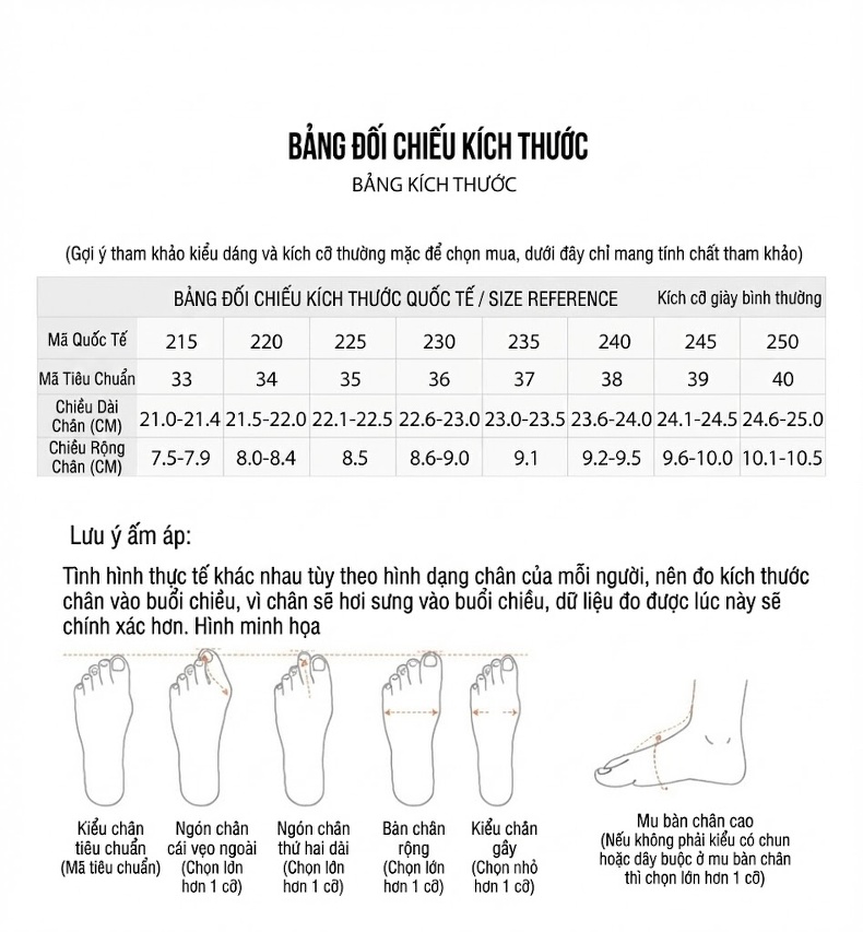 Giày Thể Thao Nữ Đế Dày Chiều Cao Khoảng 8cm Phong Cách Casual Màu Đen, Trắng, Be, Xám... chi tiết 19