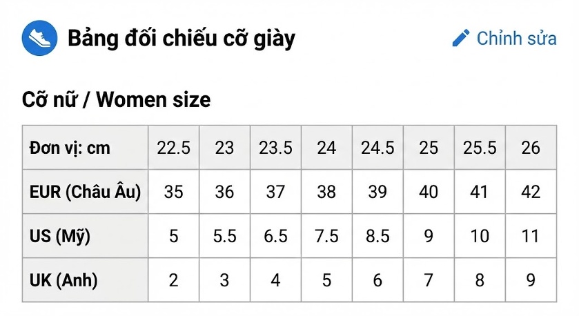 Giày Thể Thao Nữ Đế Dày Phối Màu Chiều Cao Đế Khoảng 3cm chi tiết 18
