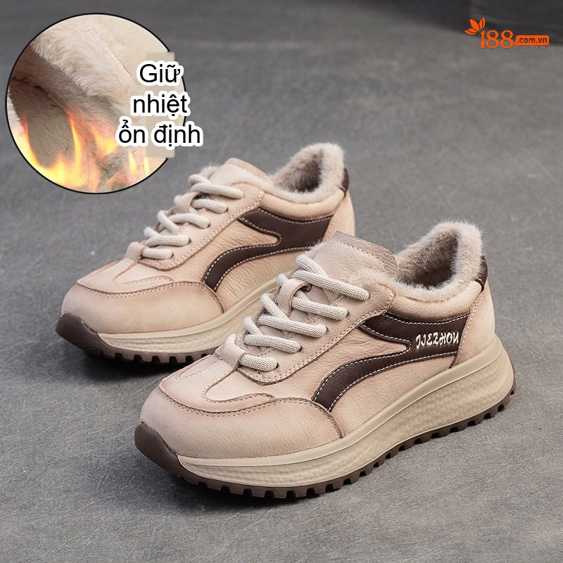 Màu be lót nhung