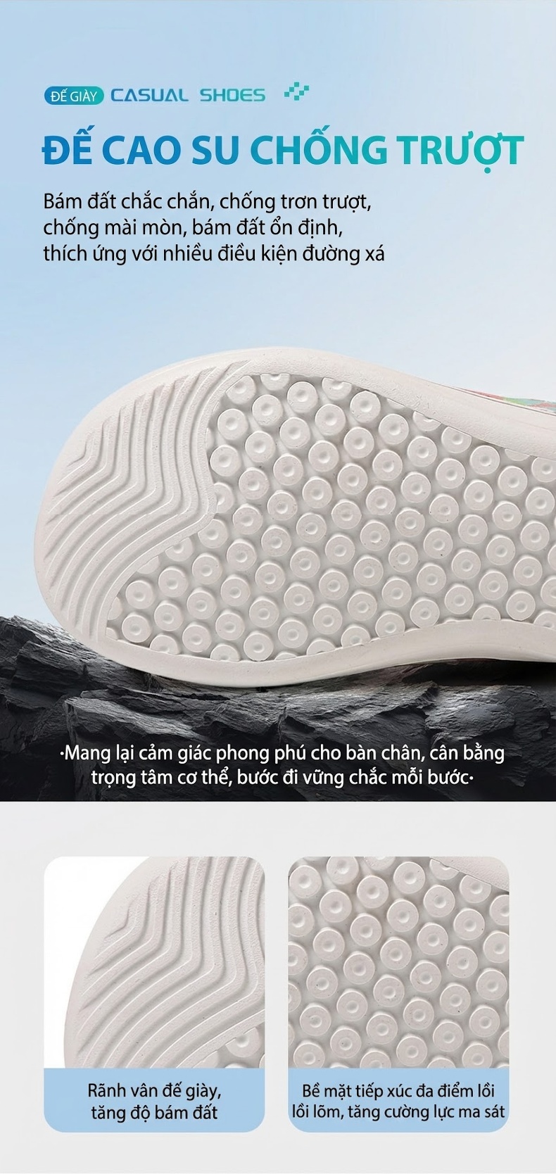 Giày thể thao trẻ em vải dệt mũi rộng, đế bệt cao 2 cm, dây buộc và dán chi tiết 13