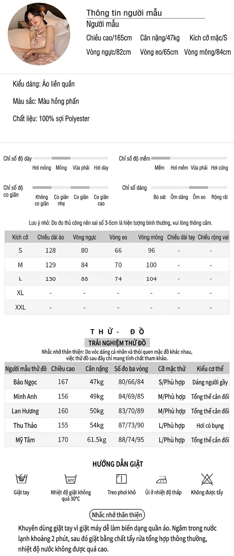 Jumpsuit Nữ Hở Vai Cổ Yếm In Hoa Ống Rộng Dáng Dài chi tiết 2