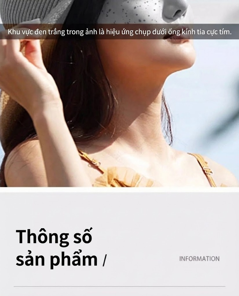 Kính Mát Nữ Gọng Lớn Trà Sắc Phân Cực Chống Tia UV Mặt Lớn Thon Gọn Phong Cách 2025 Màu Đen, Nâu, Xám chi tiết 7