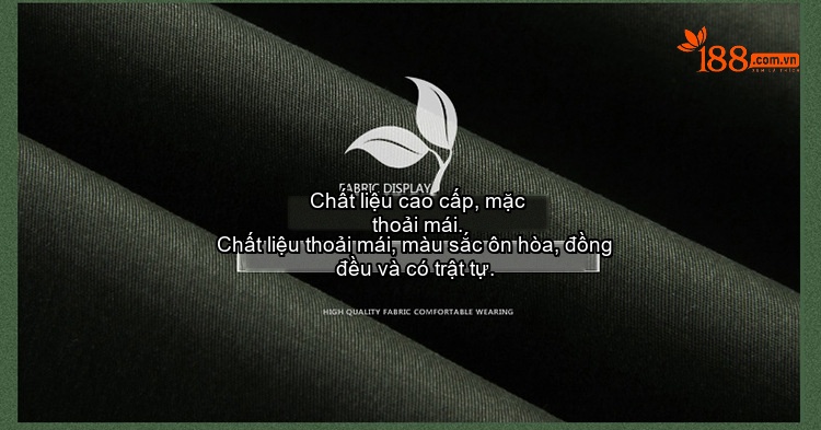 Quần dài nam cotton dáng thẳng rộng túi hộp phong cách thể thao chi tiết 3