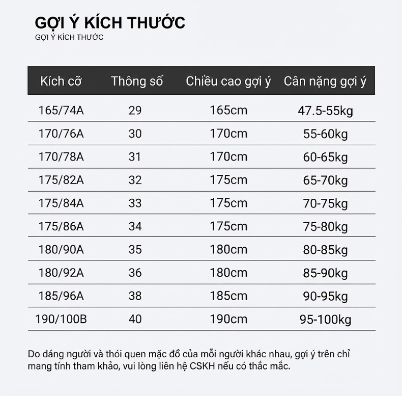 Quần Dài Nam Lót Lông Vũ Dày Dặn Kiểu Dáng Ôm Vừa Vặn Màu Đen, Xám chi tiết 7