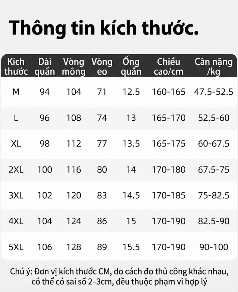 Quần Dài Nam Ống Rộng Lót Lông Dày Dặn Giữ Ấm Màu Nâu, Xanh Navy, Đen, Xám Đậm chi tiết 7