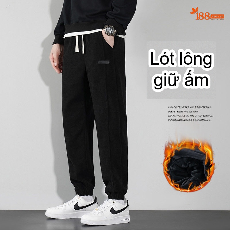 3131 Màu đen lót nhung