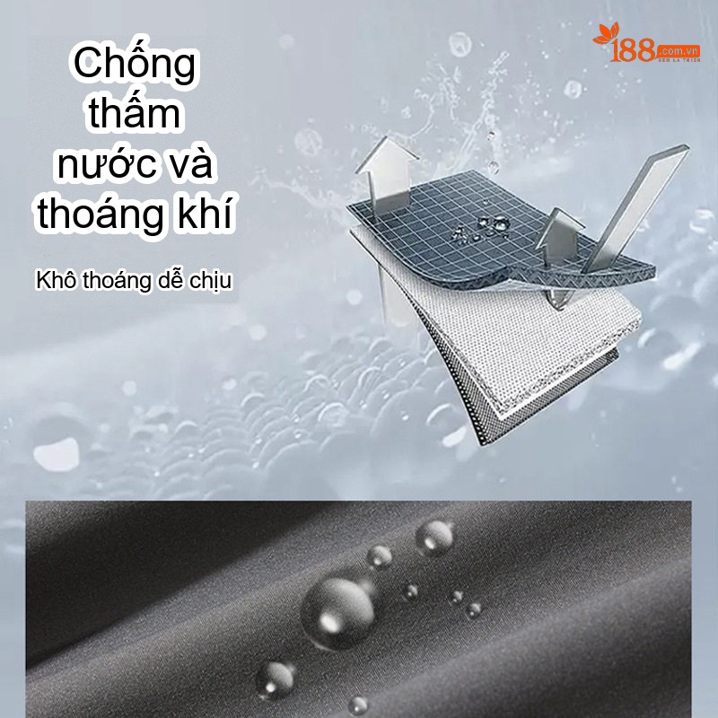 Quần Dài Thể Thao Leo Núi Nam Nữ Vải Softshell Co Giãn Chống Gió Chống Thấm Thoáng Khí Màu Đen, Kem, Xám, Xanh Navy...