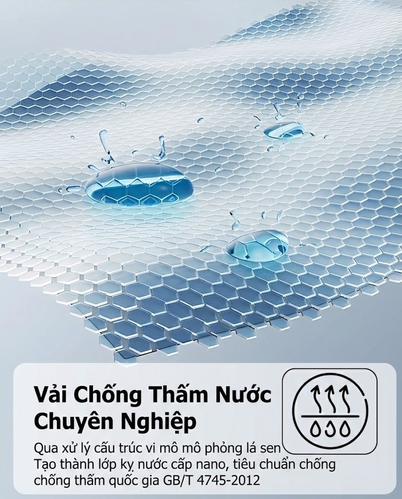 Quần dài thể thao nam ống suông rút dây thun co giãn chống nắng chi tiết 5