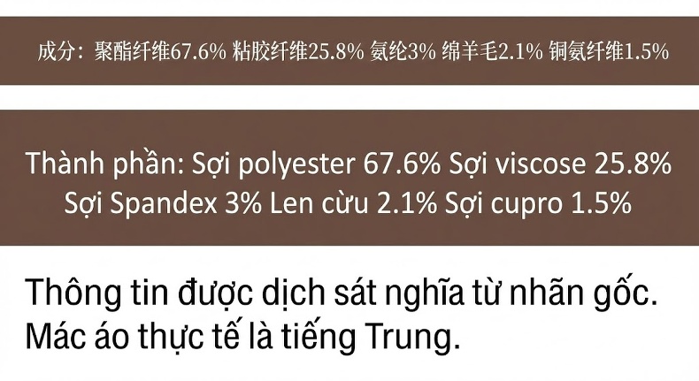 Quần Ống Rộng Nữ Lưng Cao Chất Liệu Lông Cừu Giúp Tôn Dáng Màu Nâu, Đen, Xám chi tiết 14