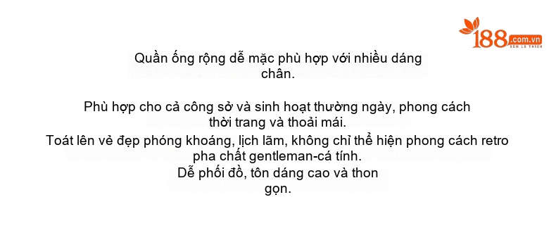 Quần Ống Rộng Nữ Lưng Cao Chất Liệu Lông Cừu Giúp Tôn Dáng Màu Nâu, Đen, Xám chi tiết 8
