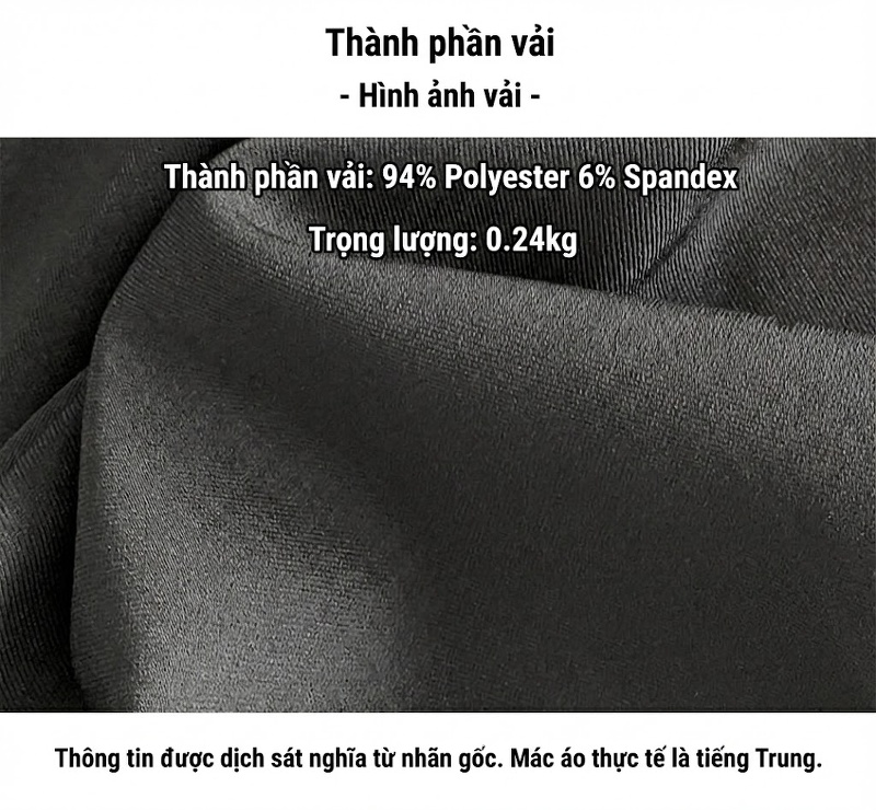 Quần Short Nữ Vải Lưng Cao Ống Rộng Phong Cách Công Sở Màu Xám, Trắng chi tiết 3
