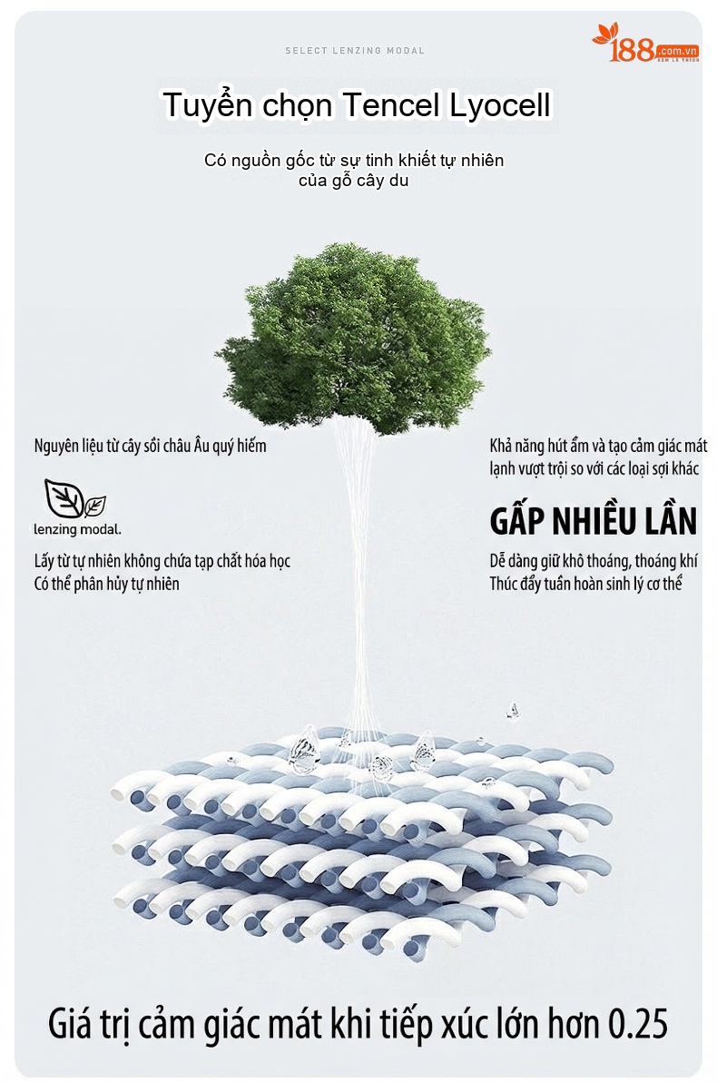 Quần Tây Âu Nam Mùa Hè Lyocell Mỏng Mát Dáng Ôm Màu Đen, Xám, Be chi tiết 2