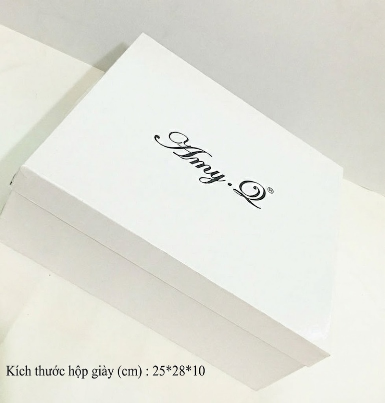 Giày Sandal Cao Gót Nữ Quai Dây Đính Đá Gót Cao 8cm Màu Vàng Champagne chi tiết 10
