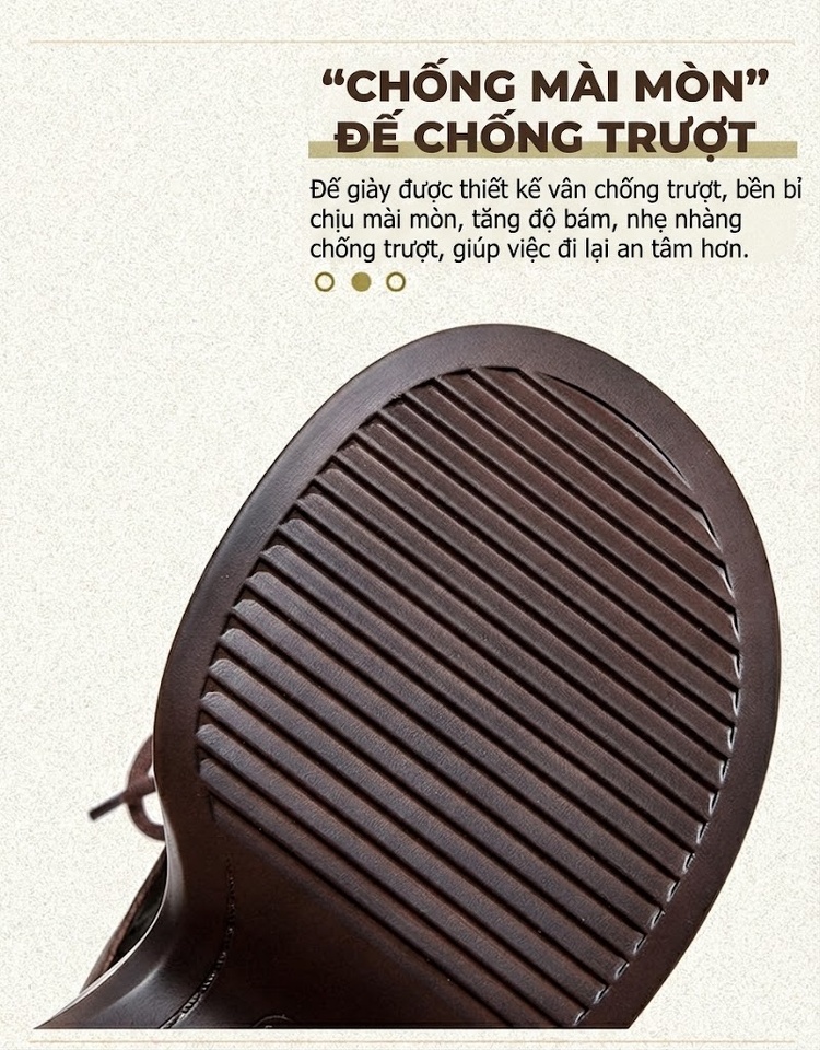 Dép Sandal Nữ Cao Cổ Buộc Dây Hở Ngón Đế Cao 4cm - 5cm Màu Đen, Nâu chi tiết 4