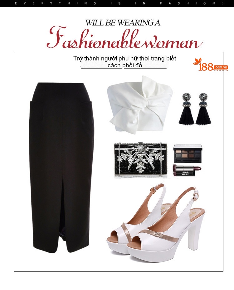 Giày Sandal Cao Gót Nữ Hở Ngón Quai Ngang Da Bóng Gót Cao 8cm Màu Đỏ, Trắng, Đen, Bạc chi tiết 5