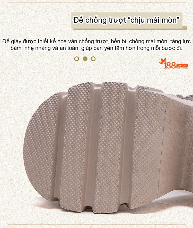 Dép Sandal Nữ Hở Mũi Da Bò Trang Trí Hoa Đế Cao 5cm - 6cm Nhiều Màu chi tiết 6