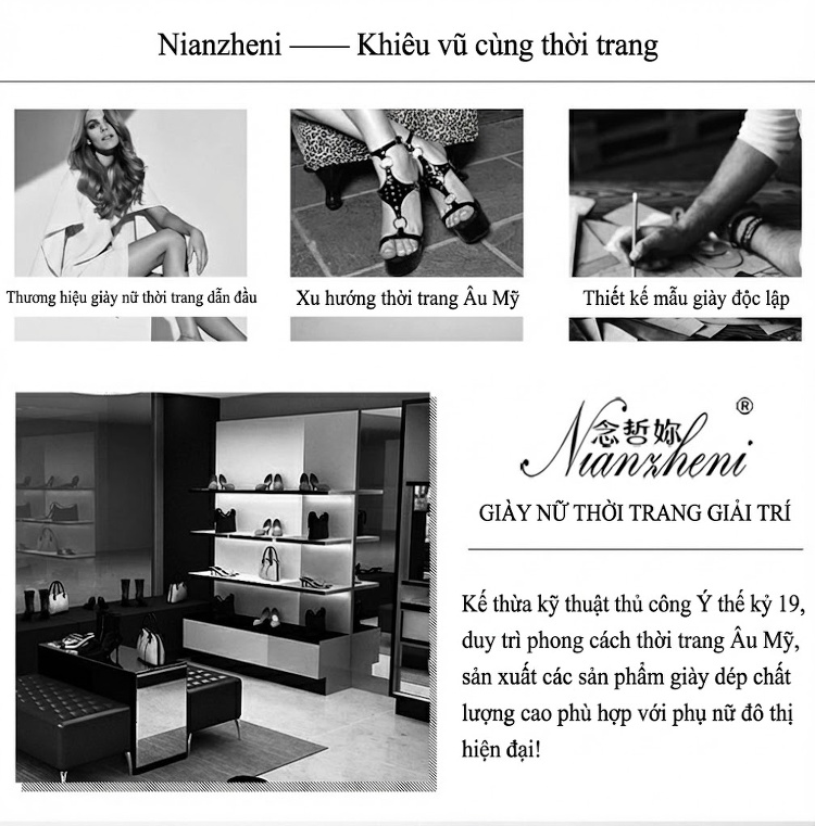 Giày Sandal Cao Gót Nữ Hở Ngón Quai Mảnh Đế Xuồng Da Bóng Gót Cao 10cm - 12cm Màu Đen, Đỏ, Trắng chi tiết 1