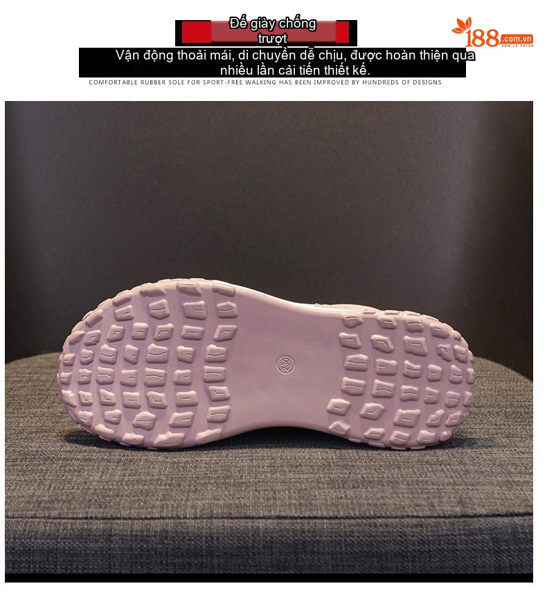 Dép Sandal Nữ Da Mờ Khoét Lỗ Đế Cao 6cm Màu Đỏ, Hồng, Trắng, Xanh... chi tiết 10