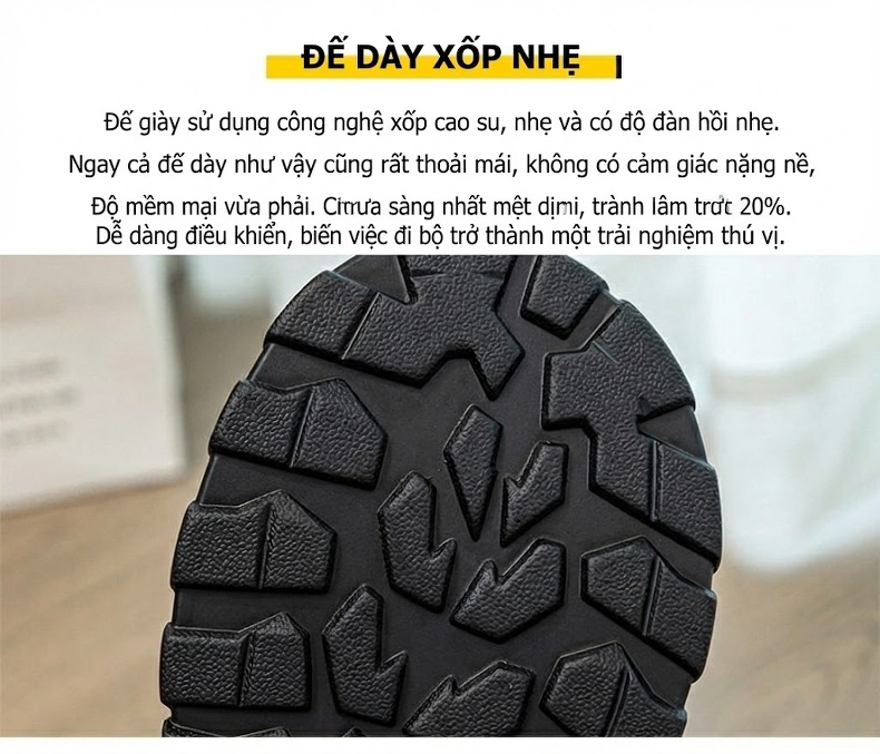 Dép Sandal Nữ Quai Ngang Đế Dày Phong Cách Retro Đế Cao 4cm - 5cm Màu Đen, Kem chi tiết 8