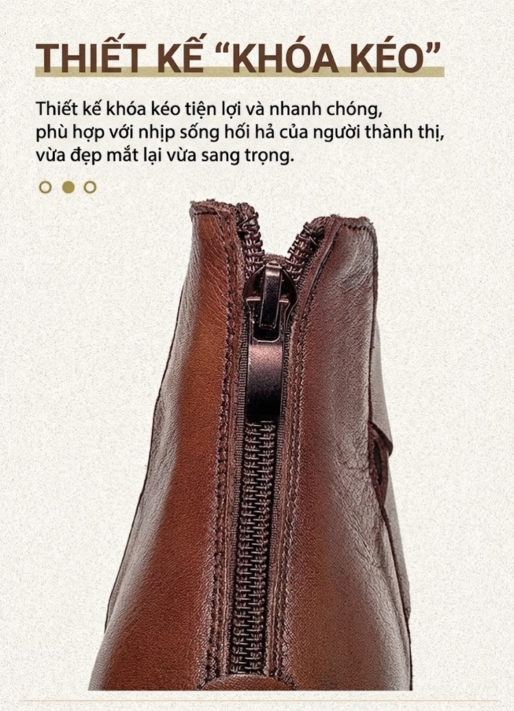 Dép Sandal Nữ Phong Cách La Mã Quai Hậu Khóa Kéo Đế Cao 5cm - 6cm Màu Nâu, Đen chi tiết 5