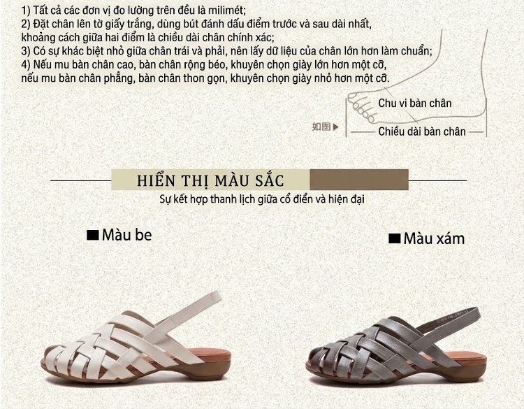 Dép Sandal Nữ Quai Đan Hở Ngón Đế Cao 5cm - 6cm Màu Trắng, Bạc chi tiết 2